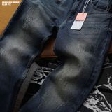  Quần jean nam Heboz basic dáng slim 092 - 00002452 