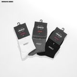  Vớ nam Heboz in logo cổ trung 3M - 00002451 