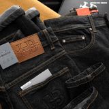  Quần jean nam Heboz form slim indigo đen 093 - 00002453 