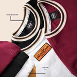  Áo thun nam Heboz cổ phối màu 3M - 00002477 