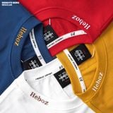  Áo thun nam Heboz logo thêu cổ 5M - 00002479 