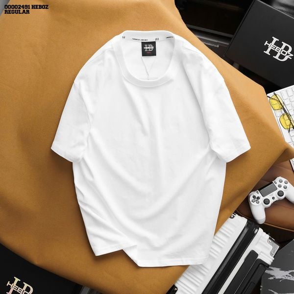  Áo thun nam Heboz print behind 3M - 00002491 