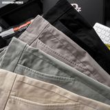  Quần kaki nam Heboz dáng slim fit 4M - 00002484 