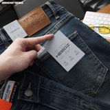  Quần jean nam Heboz basic dáng slim D100 - 00002487 