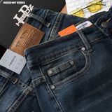  Quần jean nam Heboz basic dáng slim D100 - 00002487 