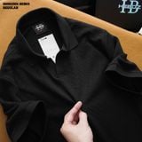 Áo polo nam Heboz cổ V hoạ tiết 4M - 00002501 