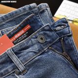  Quần jean nam Heboz basic dáng slim D200 - 00002498 
