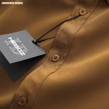  Áo sơ mi nam Heboz ngắn tay Gân nhỏ 5M - 00002505 