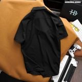  Áo sơ mi nam Heboz ngắn tay Gân nhỏ 5M - 00002505 