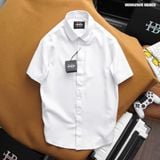  Áo sơ mi nam Heboz ngắn tay Gân nhỏ 5M - 00002505 