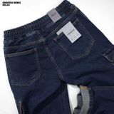  Quần jean nam Heboz cargo form relax D103 - 00002510 