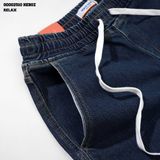  Quần jean nam Heboz cargo form relax D103 - 00002510 