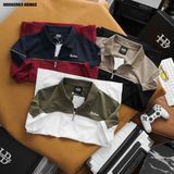  Áo polo nam Heboz dây kéo phối màu 3M - 00002503 