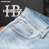  Quần jean nam Heboz basic dáng slim D110 - 00002524 
