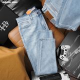  Quần jean nam Heboz basic dáng slim D110 - 00002524 