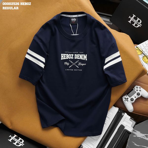  Áo thun nam Heboz city league 4M - 00002526 