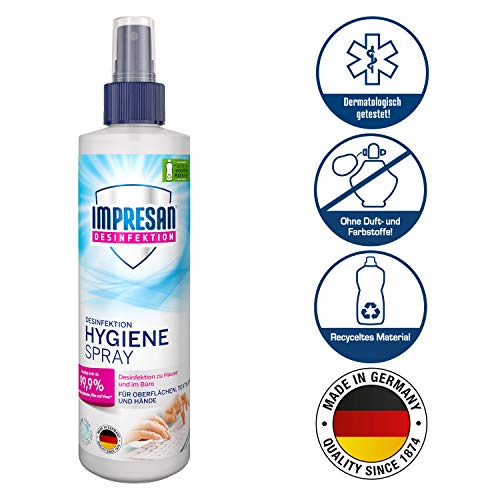 Xịt khử trùng IMPRESAN Hygiene-Spray, 250ml – WUNDERTUTE