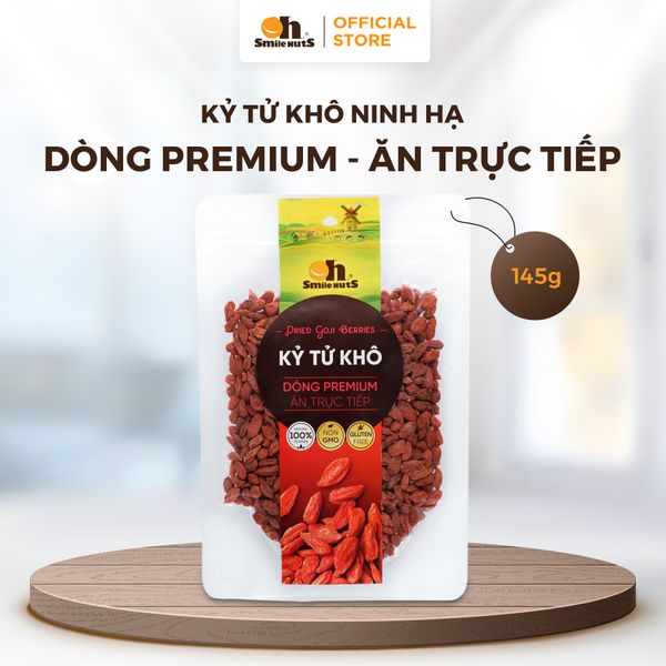 Kỷ Tử Khô - Túi Zipper 145g - Oh Smile Nuts
