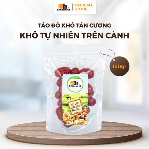  Táo Đỏ Khô Tân Cương - Túi Zipper 150g - Oh Smile Nuts 