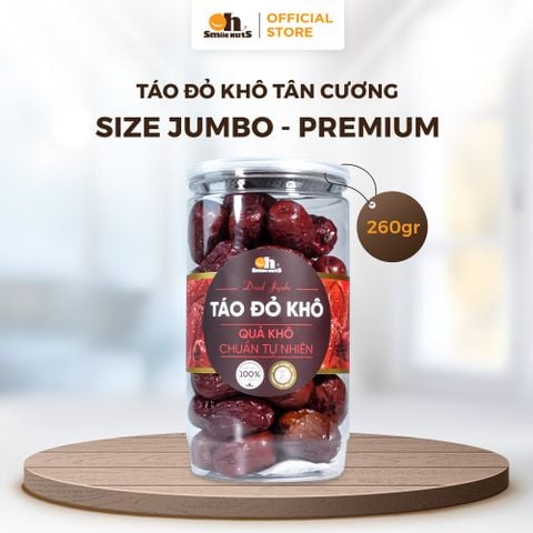  Táo Đỏ Khô Tân Cương - Hủ 260g - Oh Smile Nuts 