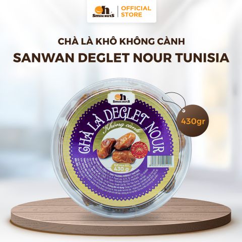  Chà Là Khô Không Cành Tách Hạt - Hộp 430gr - Oh Smile Nuts 