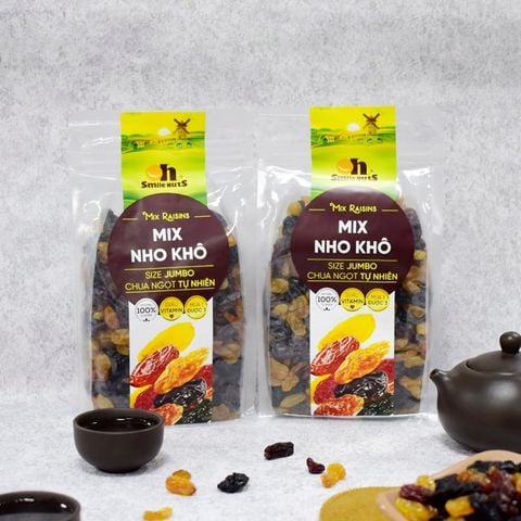  [QUÀ TẶNG] 1 Mix Nho Khô Chile Túi 500g  Và 1 Voucher Giảm Ship 35K  (Nhận Voucher Ở Mục Thanh Toán) 