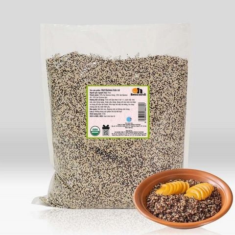  Hạt Diêm Mạch Quinoa Mix Hữu Cơ Smile Nuts Túi 5Kg - Nhập Khẩu Từ Peru 