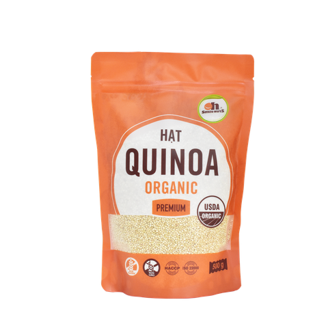  Hạt Quinoa Trắng Hữu Cơ Smile Nuts Túi 500g - Nhập Khẩu Từ Peru 