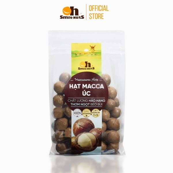 Hạt Macca Úc Túi Zipper 500g