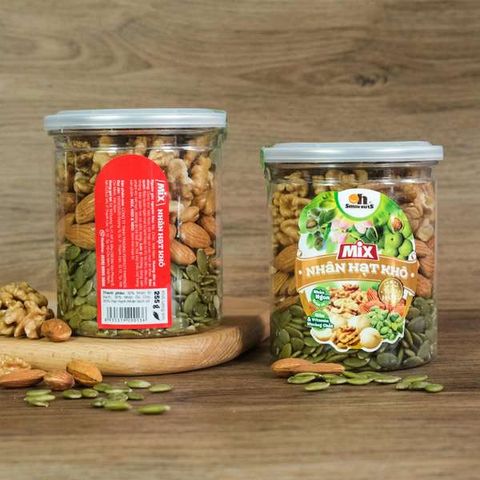 Mix Nhân Hạt Khô nhập khẩu Smile Nuts hộp 255g 