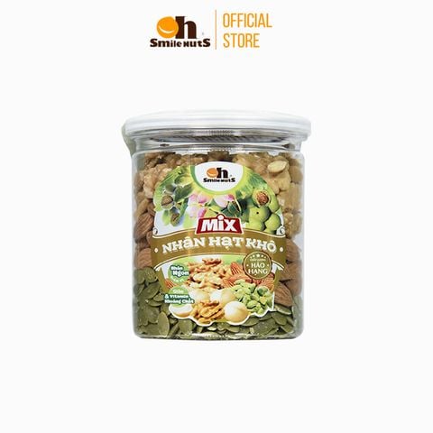  Mix Nhân Hạt Khô Nhập Khẩu Smile Nuts Hộp 255g 