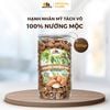 Hạnh Nhân Mỹ Tách Vỏ Nướng Mộc - Hũ nhựa 500g - Oh Smile Nuts