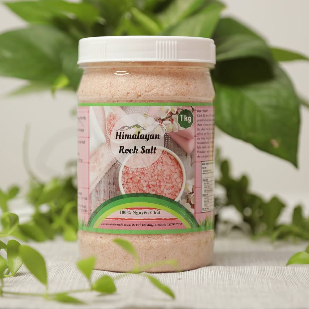 Muối Hồng Himalaya Dạng Nhuyễn Smile Nuts Hộp 1kg – Smile Nuts >>> top1shop >>> smilenuts.vn