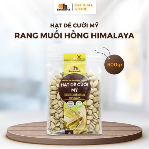  Quà tặng 20/11 Oh Smile Nuts - Gồm Nho Khô Chile, Hạt Dẻ Cười Mỹ Rang Muối Hồng Himalaya, Bánh Thuyền Mix Hạt, Bánh Rong Biển Kẹp Hạt 