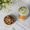 Hạnh Nhân Mỹ Tách Vỏ Nướng Mộc - Hũ nhựa 265g - Oh Smile Nuts