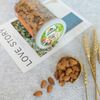 Hạnh Nhân Mỹ Tách Vỏ Nướng Mộc - Hũ nhựa 500g - Oh Smile Nuts
