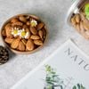 Hạnh Nhân Mỹ Tách Vỏ Nướng Mộc - Hũ nhựa 500g - Oh Smile Nuts