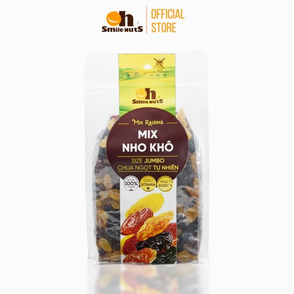 Mix Nho Khô Chile Túi 500g