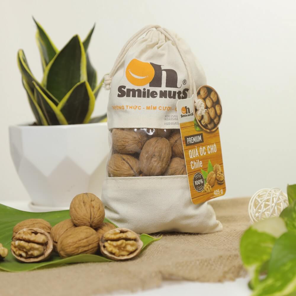 Quả Óc Chó Chile Smile Nuts Túi 425g – Smile Nuts - Hạt Dinh Dưỡng ...Marry