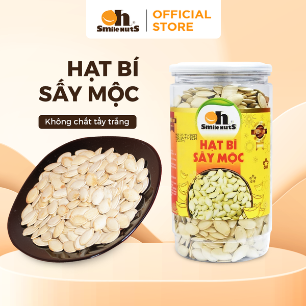 Hạt Bí Sấy Mộc Oh Smile Nuts 340g