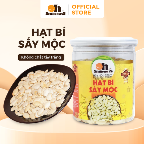  Hạt Bí Sấy Mộc - Oh Smile Nuts - 175g 