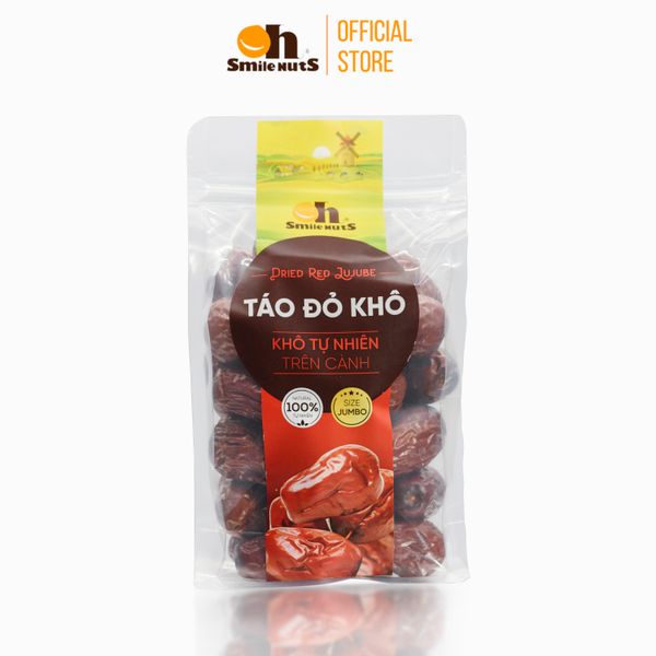 Táo Đỏ Khô Tân Cương Túi Zipper 250g