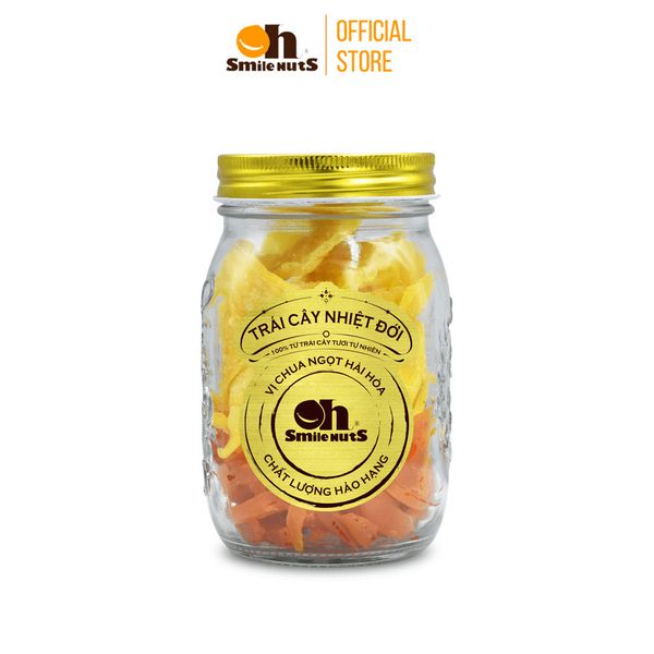 Trái Cây Khô Nhiệt Đới Oh Smile Nuts - Hủ 210g