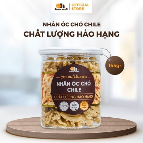  Nhân Óc Chó Vàng Chile - Hủ 165g - Oh Smile Nuts 