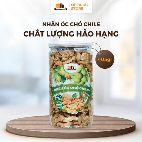  Nhân Óc Chó Chile - Hũ Nhựa 350g - Oh Smile Nuts 