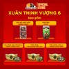 Quà Tết Cao Cấp Smilenuts Xuân Thịnh Vượng 06 (Nho Khô, Táo Đỏ, Kẹo Granola Năng Lượng, Chà Là Và Trà Olong)