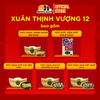 Quà Tết Cao Cấp Smilenuts Xuân Thịnh Vượng 12 (Mận Khô, Mứt Hạt Sen, Macca Úc, Nam Việt Quất Và Hạnh Nhân Bơ)