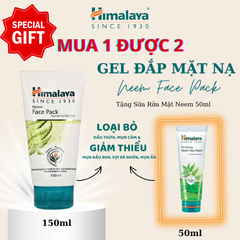 Gel Đắp Mặt Nạ Neem (Cho Da Thường đến Da Dầu) 150ml TẶNG Sữa Rửa Mặt Neem 50ml