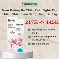 [HÀNG MỚI VỀ] Kem Dưỡng Da Chiết Xuất Nghệ Tây Thiên Nhiên Làm Sáng Hồng Da 25g