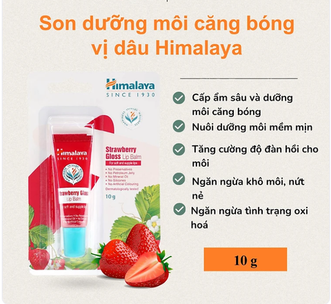 Himalaya Since 1930 SON DƯỠNG DÂU TÂY CĂNG BÓNG ĐÀN HỒI 10G